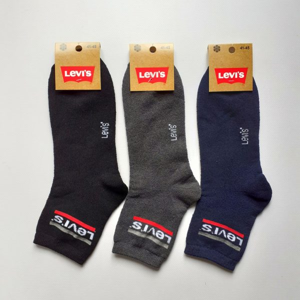 Мужские махровые носки Levis