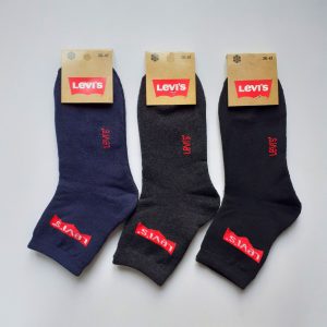Зимние махровые подростковые носки Levis