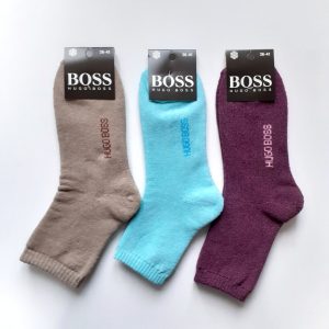 Женские махровые носки Boss