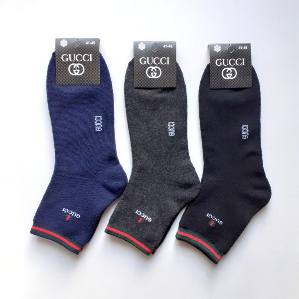 Мужские махровые носки Gucci