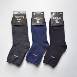 Зимние махровые подростковые носки Gucci