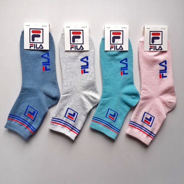 Высокие женские носки Fila