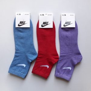 Махровая стопа высокие женские носки Nike