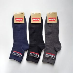Махровая стопа высокие мужские носки Levis