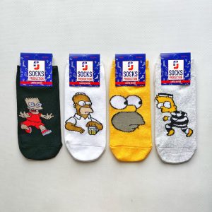 Короткие подростковые носки Simpsons