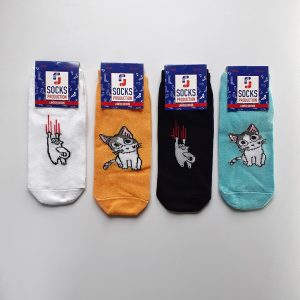 Короткие женские носки Cat