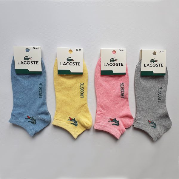 Короткие женские носки Lacoste