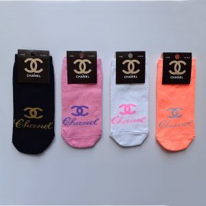 Короткие женские носки Chanel
