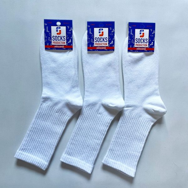 Высокая резинка подростковые носки Socks wite