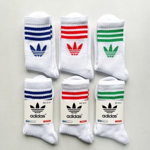 Подростковые махровые носки с высокой резинкой Adidas