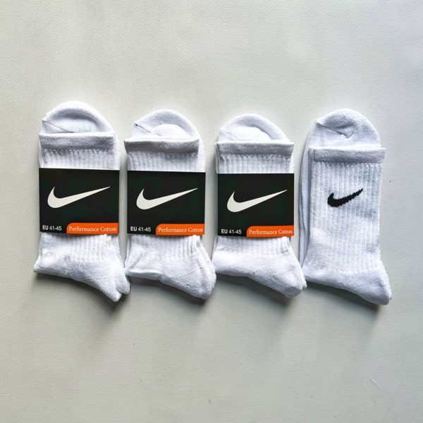 Мужские махровые носки с высокой резинкой Nike