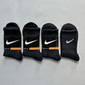 Мужские махровые носки с высокой резинкой Nike